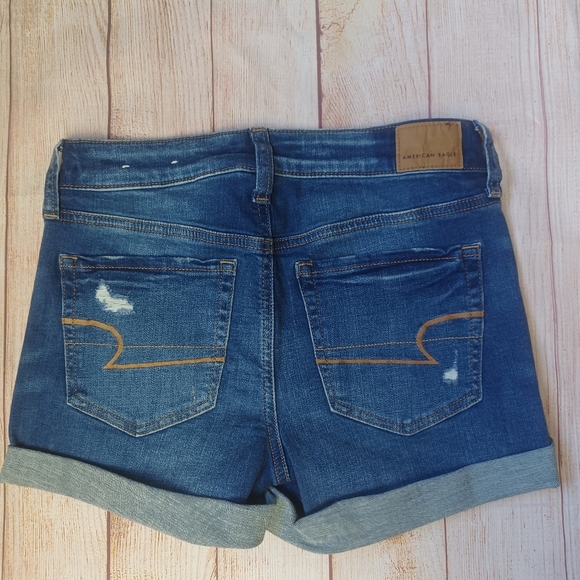 American Eagle super stretch midi Jean short - Picture 2 of 3
